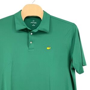Masters Tech Golf Polo Mens XXL Pre-Owned Green Short Sleeve Embroidered Logo